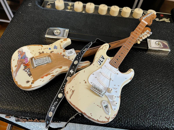 Official Signature Jimmie Vaughan - Custom Vintage Mini Fender™ Guitar Replica