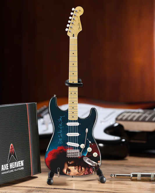 Guitarra Miniatura - Fender Stratocaster Jimi Hendrix